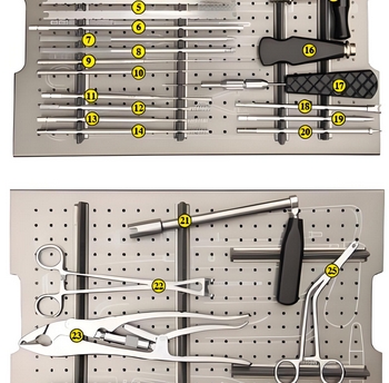 朔崛椎板固定板系統專用器械包